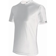 Dedra Koszulka męska T-shirt M, biała, 100% bawełna