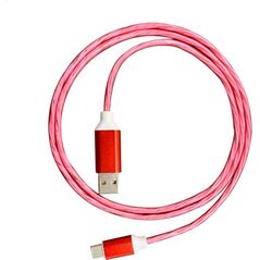 Kabel USB Platinet USB-A - USB-C 1 m Czerwony (PUACL1R)