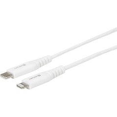 Kabel USB eStuff Lightning - USB-C 1 m Biały (USB-C Lightning Cable MFI 0,5m)