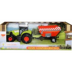 Swede Traktor z paszowozem Swede