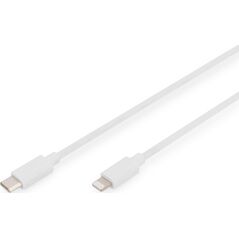 Kabel USB Digitus USB-C - Lightning 2 m Biały (DB-600109-020-W)