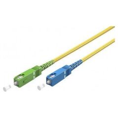 Goobay Kabel światłowodowy (FTTH), Singlemode (OS2) Yellow, Żółty (Simplex), 25 m - Długość kabla 25 m