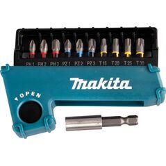 Makita ZESTAW KOŃCÓWEK UDAROWYCH 1/4" 11szt. MAKITA