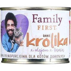 Family First Danie z królikiem adult 200 g