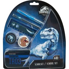 Undercover UNDERCOVER Zestaw przyborów szkolnych JURASSIC WORLD 6szt.