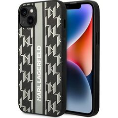 Karl Lagerfeld Etui Karl Lagerfeld do iPhone 14 Plus 6,7" hardcase szary/grey Monogram Stripe