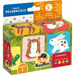 NICI CzuCzu Nasi przyjaciele Puzzle na cztery