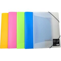 Ziemia Obiecana Teczka A4 PK z gumką MIX