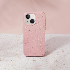 Uniq Etui UNIQ Coehl Terrazzo Apple iPhone 14 różowy/coral pink