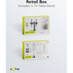 Goobay Stojak tv Basic Fix 58524