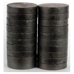FANDY Magnesy 25mm czarne 20szt