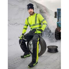 Ardon NEON H6471 - spodnie zimowe do pasa z kieszenią na nakolannki XL