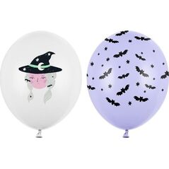PartyDeco Balony Witch 30cm 50szt