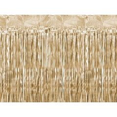 PartyDeco Kurtyna Party złota 90x250cm