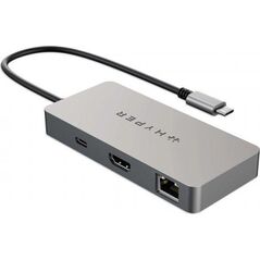 HyperDrive Koncentrator Hyper 5-Port USB-C HUB, 4K HDMI, 2x USB-A, USB-C DP, Gigabit Ethernet