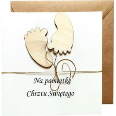 Naem Kartka Chrzest Święty