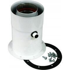SpiroFlex 60/100 adapter FKP z króćcami pomiarowymi biały