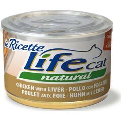 Life Pet Care LIFE CAT pusz.150g CHICKEN+LIVER+CARROTS LA RICETTE /24