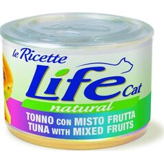 Life Pet Care LIFE CAT pusz.150g TUNA + MIX FRUITS LA RICETTE /24