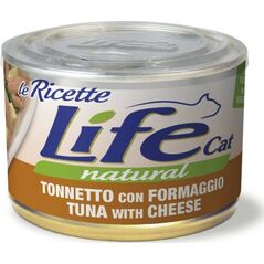 Life Pet Care LIFE CAT pusz.150g TUNA + CHEESE LA RICETTE /24