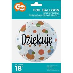 GoDan Balon foliowy Dziękuję