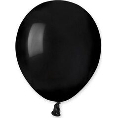GoDan Balony pastelowe czarne 13cm 100szt