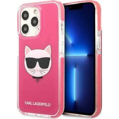 Karl Lagerfeld Karl Lagerfeld KLHCP13LTPECPI iPhone 13 Pro / 13 6,1" hardcase fuksja/fuschia Choupette Head NoSize
