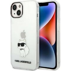 Karl Lagerfeld Etui Karl Lagerfeld KLHCP14MHNCHTCT Apple iPhone 14 Plus transparent hardcase IML NFT Choupette