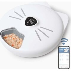 Catit Pixi Smart 6-Meal Feeder, karmidło automatyczne, dla kota, 32 × 34,5 × 9,2 cm
