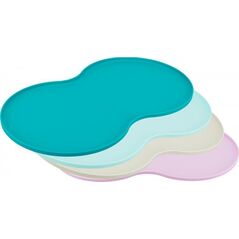 Trixie Podkładka pod miski, dla kota, szara, silikon, 44x27 cm, różne kolory