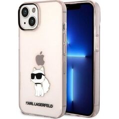 Karl Lagerfeld Etui Karl Lagerfeld KLHCP14MHNCHTCP Apple iPhone 14 Plus różowy/pink hardcase Ikonik Choupette