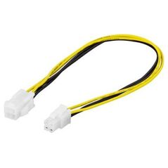 Deltaco Deltaco forlngerkabel til strm - 30 cm