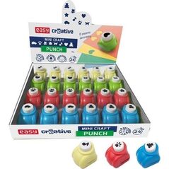 Easy Mini dziurkacz |8 wzorów | 24 sztuki | 941809