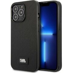 Karl Lagerfeld Etui Karl Lagerfeld KLHCP13LSFMP2K Apple iPhone 13 Pro hardcase czarny/black Saffiano Plaque