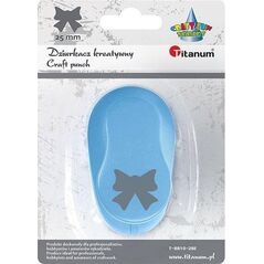 Titanum Dziurkacz z motywem 25mm kokarda