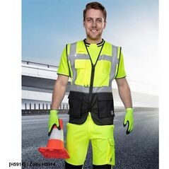 Ardon ARDON SIGNAL - kamizelka siatkowa menadżerska - Żółty H5914 M