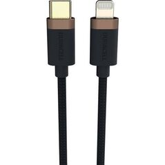 Kabel USB Duracell USB-C - Lightning 1 m Czarny (USB9012A)
