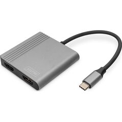 Adapter USB Digitus USB-C-2X HDMI ADAPTER USB-C-2X HDMI ADAPTER