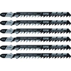 EPM BRZESZCZOT DO WYRZYNARKI 100MM 6TPI DREWNO T144D 5 SZTUK