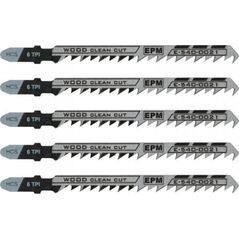 EPM BRZESZCZOT DO WYRZYNARKI 100MM 6TPI DREWNO T101D 5 SZTUK