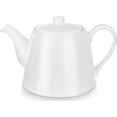 Orion Dzbanek porcelanowy z uchwytem i pokrywką do kawy herbaty biały LUNA 2 l