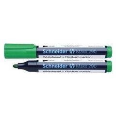 Schneider Marker do tablic okrągły zielony (10szt)