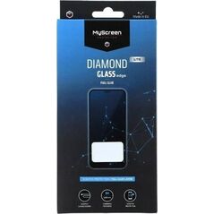 MyScreen Protector Oppo A17/A17K - Szkło hartowane na lekko zaokrąglone ekrany DIAMOND GLASS LITE edge FULL GLUE