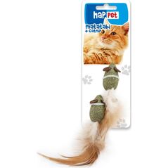 Matatabi & Kocimiętka myszki z piórkiem