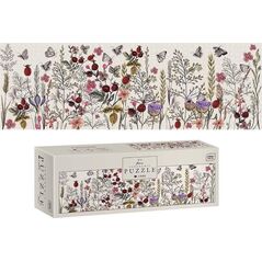 Interdruk Puzzle panorama 1000 Flowers 1