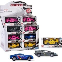 Artyk Auto sportowe Nitro 10 cm 1:43 mix