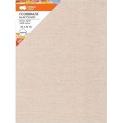 Happy Color Podobrazie bawełniane 24x30, impregnowane naturalne, MDF 4mm, Happy Color