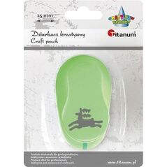 Titanum Dziurkacz z motywem 25mm renifer