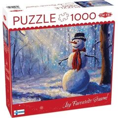 Tactic Puzzle 1000 Happy Snowman