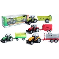 Swede Traktor z przyczepą MIX